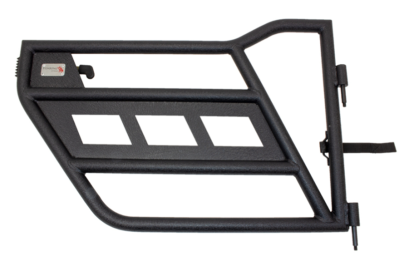 Jeep Wrangler JL Tube Doors - Front + Rear - Fishbone Offroad - Black textured - `18-`27